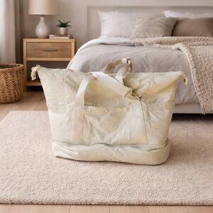 Bagsmart Large Cream Tote Bag
